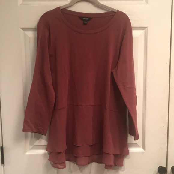 Simply Vera Vera Wang Tops - Simply Vera Vera Wang brand size L pullover tunic top